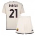 Maillot de foot AS Roma Paulo Dybala #21 Extérieur vêtements enfant 2023-24 Manches Courtes (+ pantalon court)